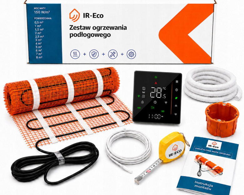Mata grzewcza z termostatem WiFi IR-Eco